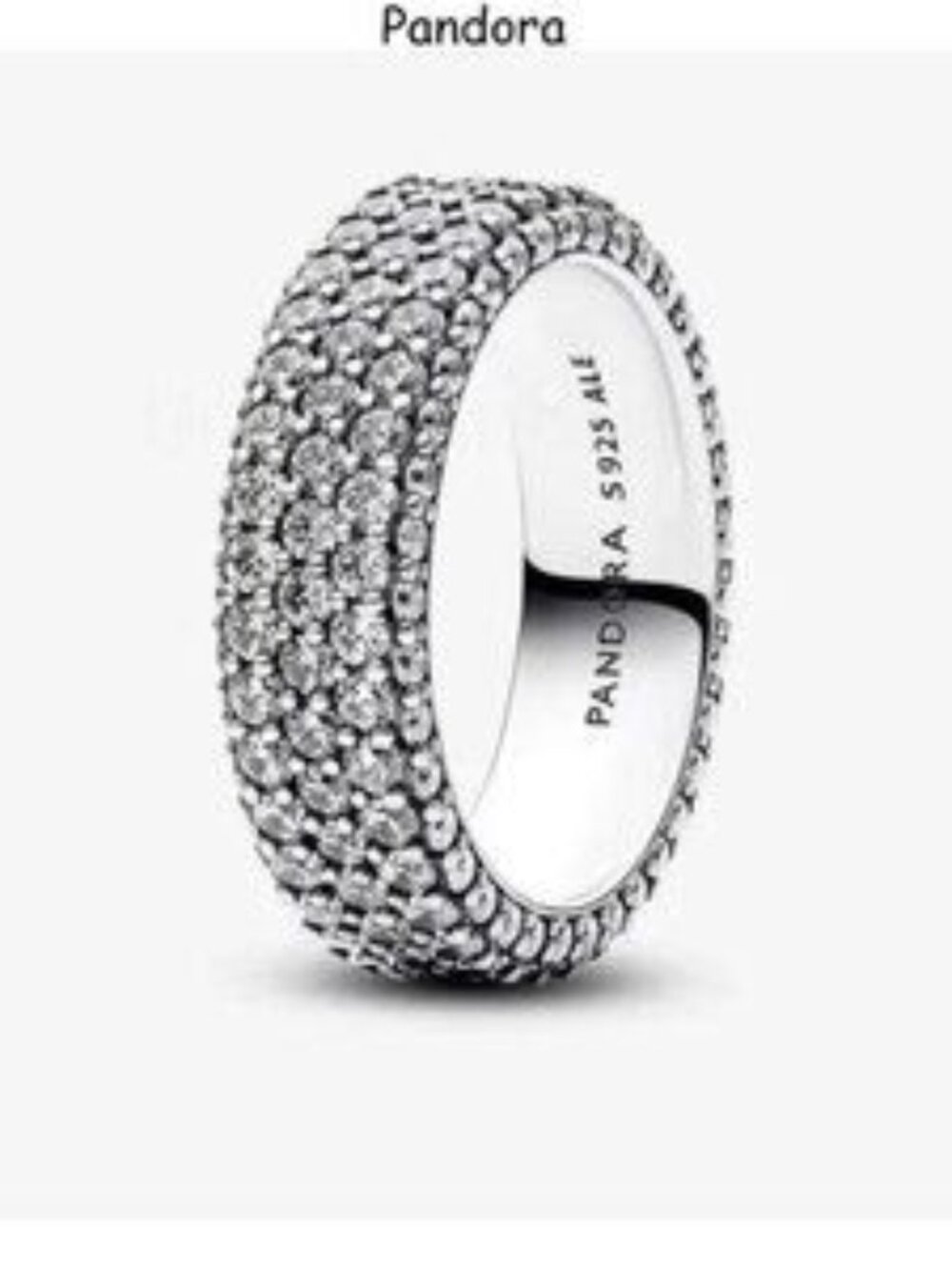 Pandora Silver Sparkling ring7
